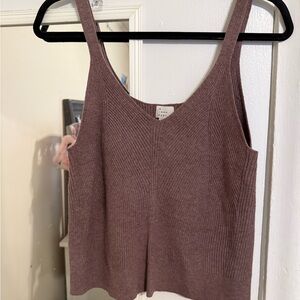 a new day Women's Dusty Pink Knit Camisole